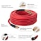 Intertool Hybrid Air Hose, 50 ft. x 3/8 in., Red PT08-1782 - alternate 5